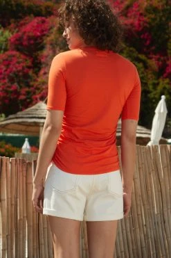 Velvet By Graham & Spencer RACHAEL CREW NECK TEE 8 Velvet By Graham & Spencer RACHAEL CREW NECK TEE