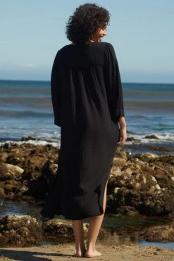 Velvet By Graham & Spencer CHRISTELLE COTTON GAUZE MIDI DRESS 19 Velvet By Graham & Spencer CHRISTELLE COTTON GAUZE MIDI DRESS