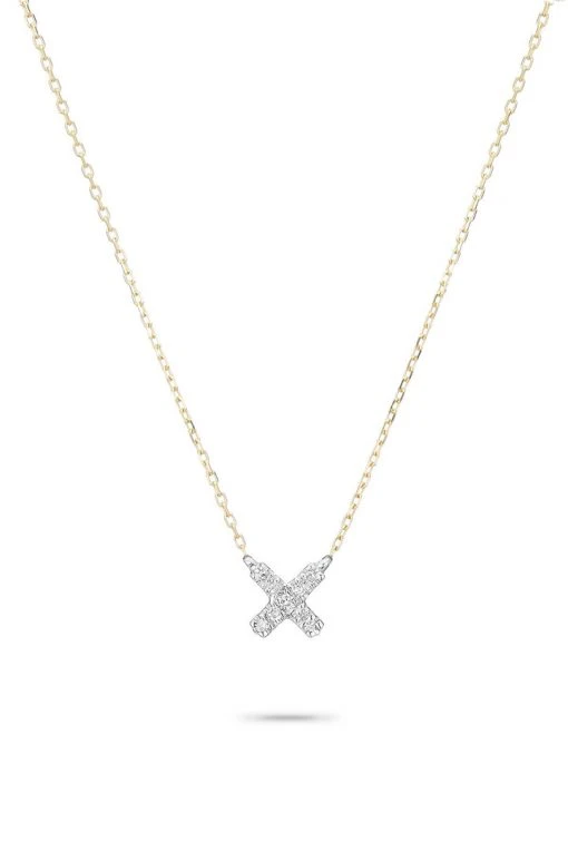 Velvet By Graham & Spencer SUPER TINY PAVÉ X NECKLACE By ADINA REYTER 3 Velvet By Graham & Spencer SUPER TINY PAVÉ X NECKLACE By ADINA REYTER