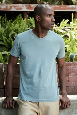 Velvet By Graham & Spencer SAMSEN WHISPER CLASSIC V-NECK TEE 62 Velvet By Graham & Spencer SAMSEN WHISPER CLASSIC V-NECK TEE