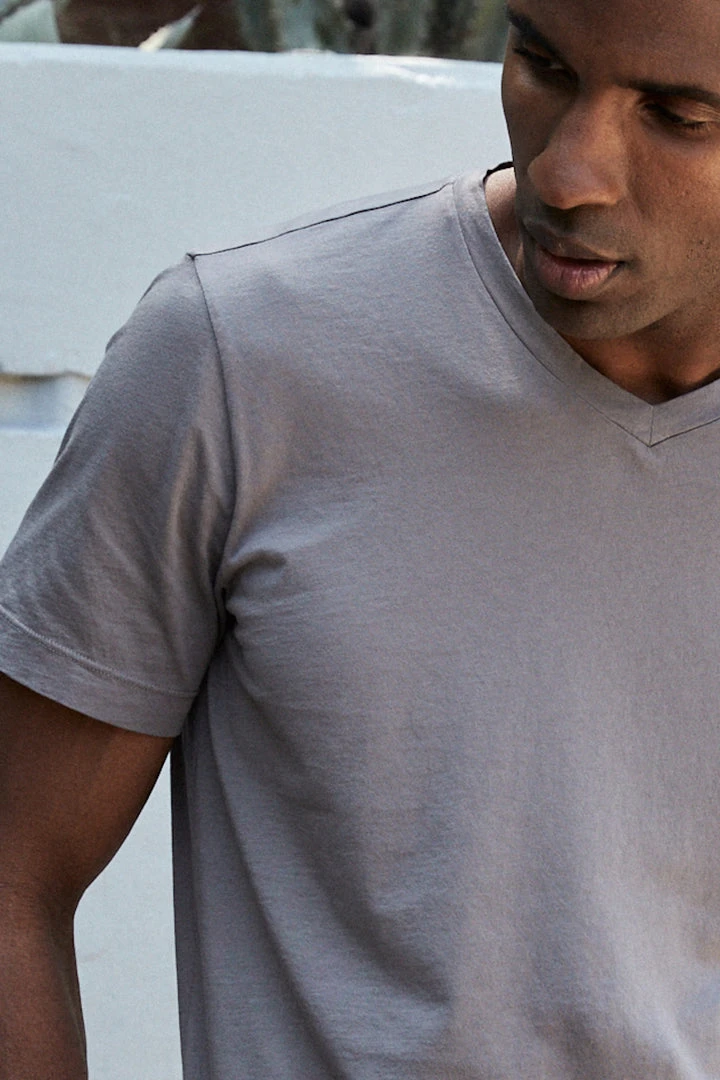 Velvet By Graham & Spencer SAMSEN WHISPER CLASSIC V-NECK TEE 2 Velvet By Graham & Spencer SAMSEN WHISPER CLASSIC V-NECK TEE