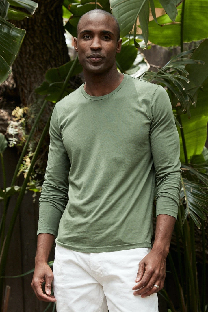 Velvet By Graham & Spencer SKEETER WHISPER CLASSIC CREW NECK TEE 1 Velvet By Graham & Spencer SKEETER WHISPER CLASSIC CREW NECK TEE