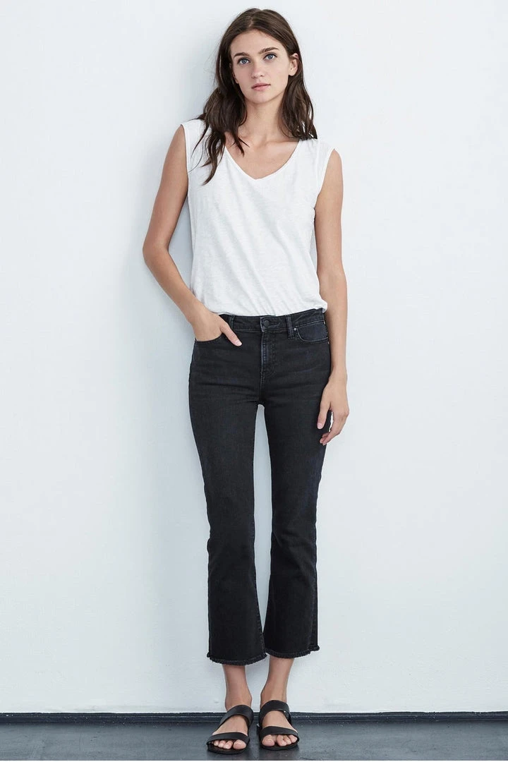 Velvet By Graham & Spencer TWIGGY HIGH RISE CROP JEAN 3 Velvet By Graham & Spencer TWIGGY HIGH RISE CROP JEAN