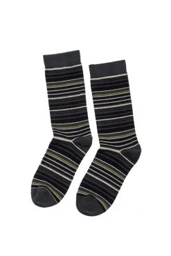 MULTI STRIPE CREW SOCK BY LITTLE RIVER SOCK MILL 24 MULTI STRIPE CREW SOCK BY LITTLE RIVER SOCK MILL
