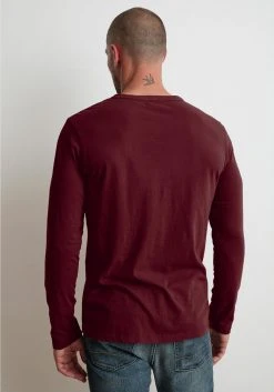 Velvet By Graham & Spencer ALVARO COTTON JERSEY HENLEY 41 Velvet By Graham & Spencer ALVARO COTTON JERSEY HENLEY