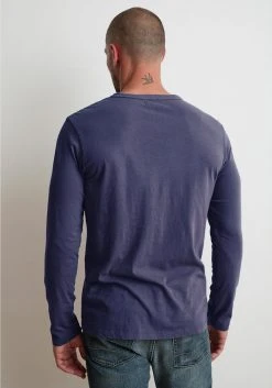 Velvet By Graham & Spencer ALVARO COTTON JERSEY HENLEY 43 Velvet By Graham & Spencer ALVARO COTTON JERSEY HENLEY