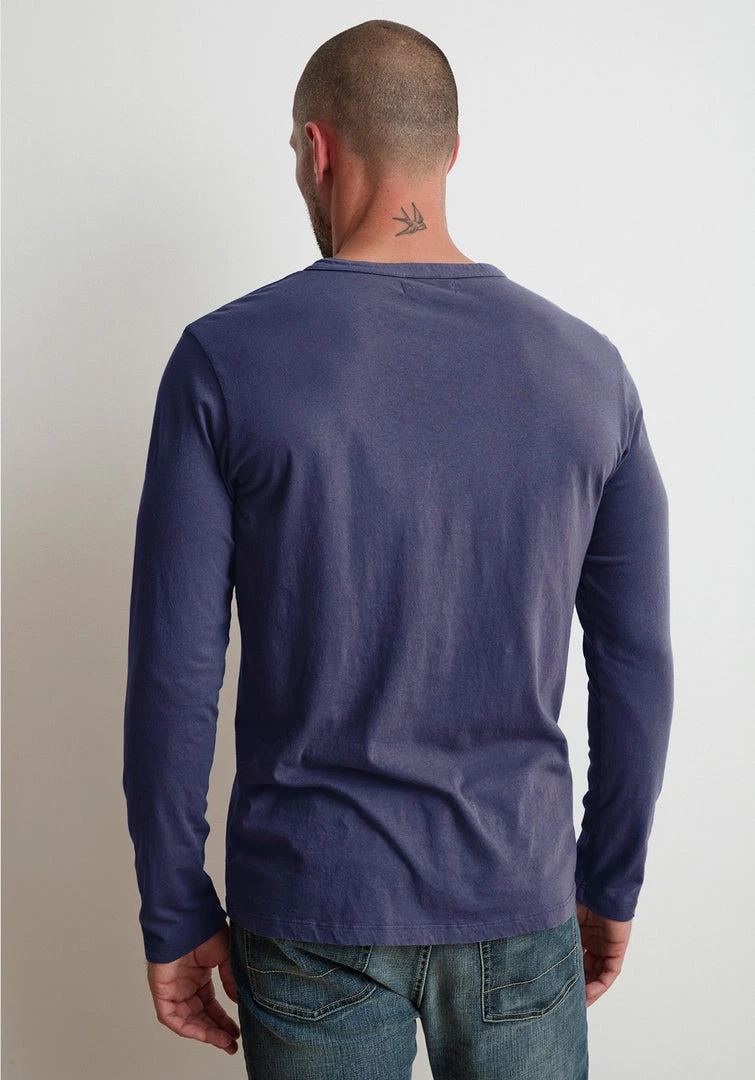 Velvet By Graham & Spencer ALVARO COTTON JERSEY HENLEY 16 Velvet By Graham & Spencer ALVARO COTTON JERSEY HENLEY
