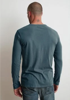 Velvet By Graham & Spencer ALVARO COTTON JERSEY HENLEY 45 Velvet By Graham & Spencer ALVARO COTTON JERSEY HENLEY