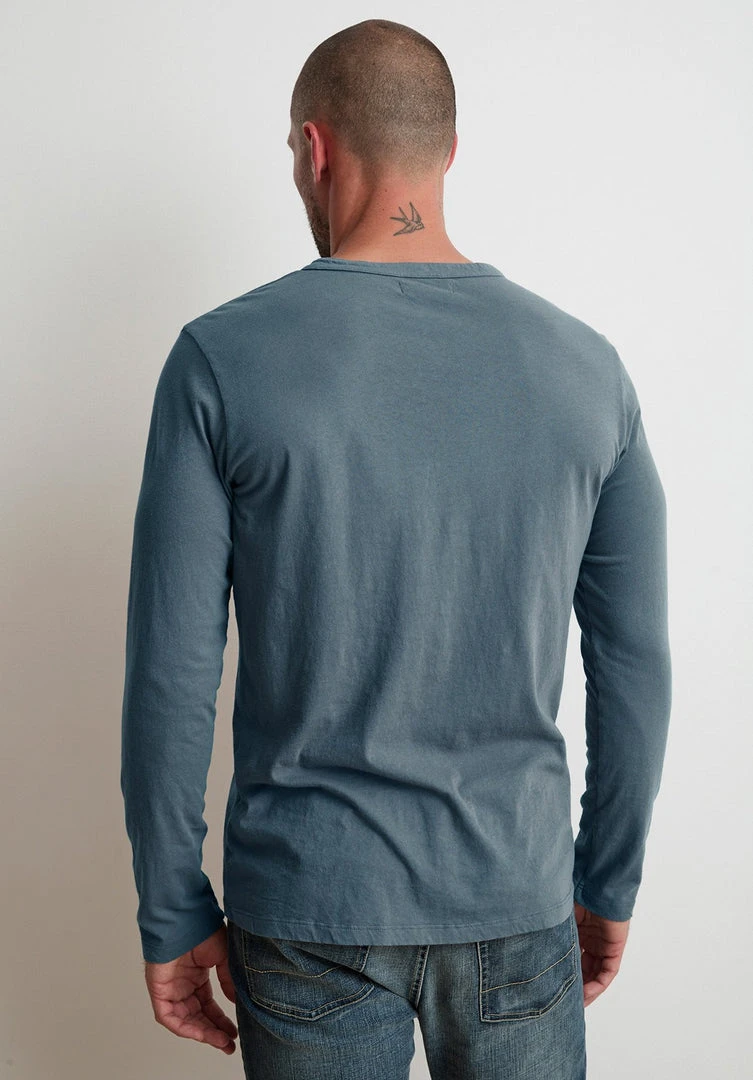 Velvet By Graham & Spencer ALVARO COTTON JERSEY HENLEY 24 Velvet By Graham & Spencer ALVARO COTTON JERSEY HENLEY