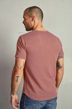 Velvet By Graham & Spencer Mens AMARO CREW NECK SLUB TEE 26 Velvet By Graham & Spencer Mens AMARO CREW NECK SLUB TEE