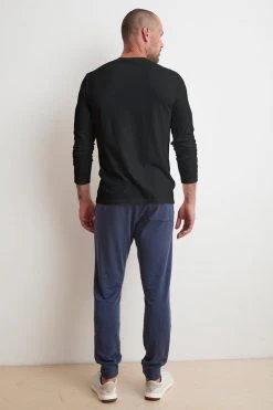 Velvet By Graham & Spencer AUSTIN SUEDED JERSEY LONG SLEEVE TEE 7 Velvet By Graham & Spencer AUSTIN SUEDED JERSEY LONG SLEEVE TEE