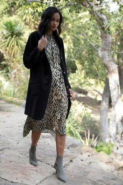 Velvet By Graham & Spencer MIRABEL FAUX LUX SHERPA REVERSIBLE COAT