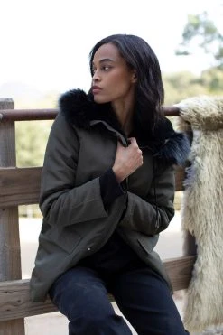 Velvet By Graham & Spencer TIFFANY LUX FUR LINED PARKA 17 Velvet By Graham & Spencer TIFFANY LUX FUR LINED PARKA