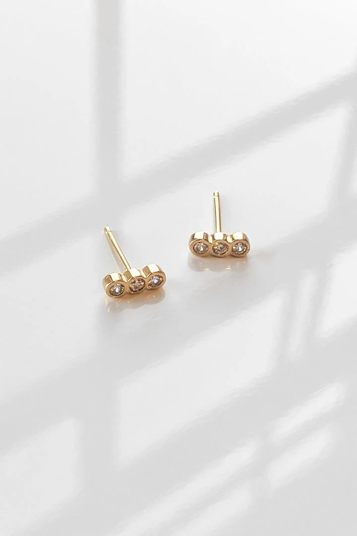 ILER STUD EARRINGS BY THATCH Womens 1 ILER STUD EARRINGS BY THATCH Womens