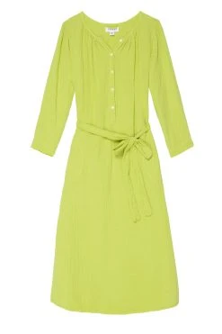 Velvet By Graham & Spencer CHRISTELLE COTTON GAUZE MIDI DRESS 25 Velvet By Graham & Spencer CHRISTELLE COTTON GAUZE MIDI DRESS