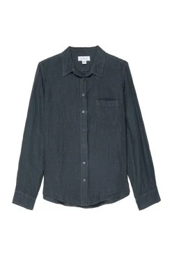 Velvet By Graham & Spencer NATALIA LINEN BUTTON-UP SHIRT