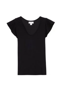 Velvet By Graham & Spencer RASHIDA SCOOP NECK TEE Womens 13 Velvet By Graham & Spencer RASHIDA SCOOP NECK TEE Womens