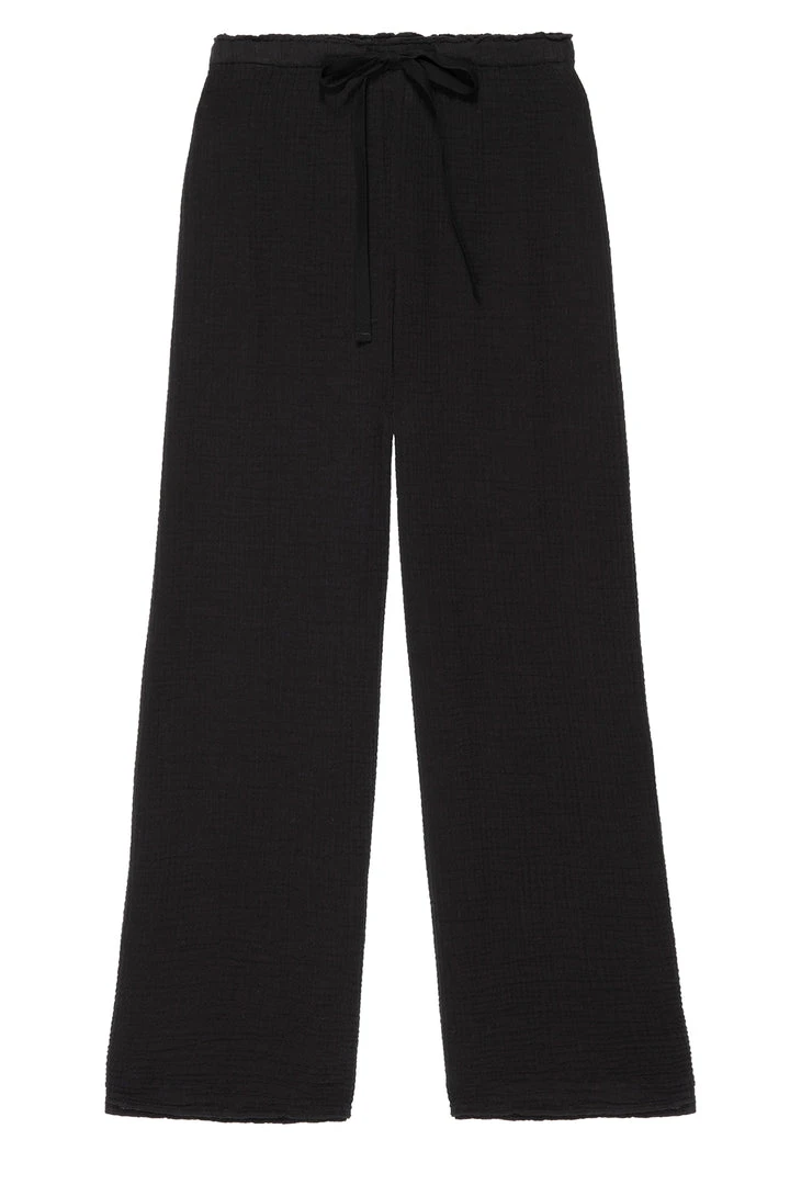 Velvet By Graham & Spencer Womens RAVYN COTTON GAUZE WIDE LEG PANT 14 Velvet By Graham & Spencer Womens RAVYN COTTON GAUZE WIDE LEG PANT