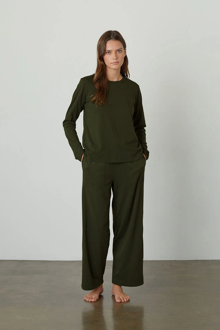 Velvet By Jenny Graham Womens LOUNGE SET 8 Velvet By Jenny Graham Womens LOUNGE SET