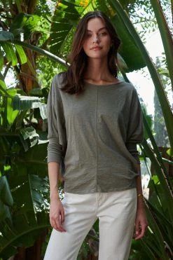 Velvet By Graham & Spencer JOSS DOLMAN SLEEVE TEE Womens 25 Velvet By Graham & Spencer JOSS DOLMAN SLEEVE TEE Womens