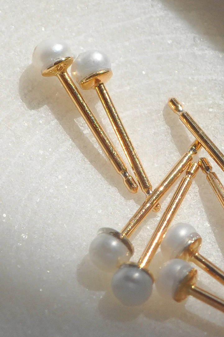 MINA STUD EARRINGS BY THATCH Womens 3 MINA STUD EARRINGS BY THATCH Womens