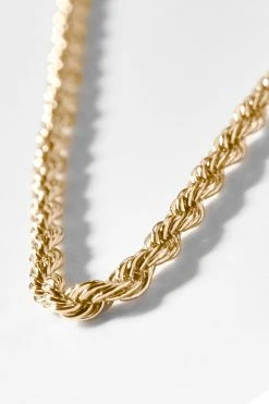 MINI BOWIE ROPE NECKLACE BY THATCH Womens