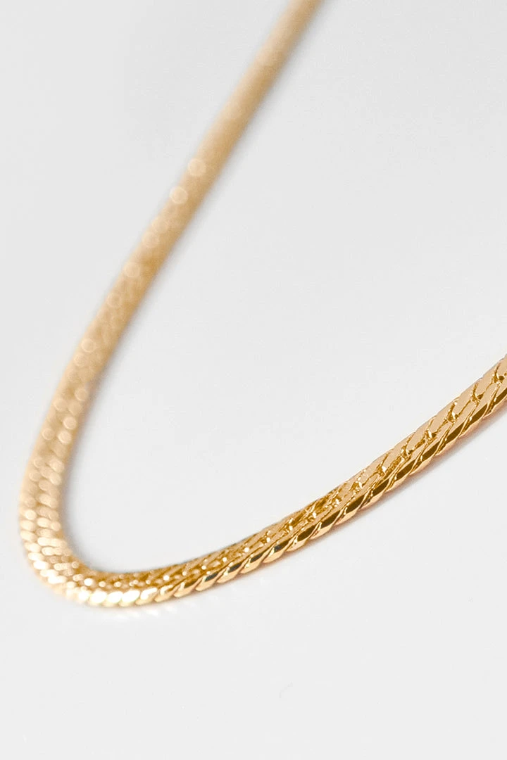 MINI DANI HERRINGBONE NECKLACE BY THATCH Womens 1 MINI DANI HERRINGBONE NECKLACE BY THATCH Womens