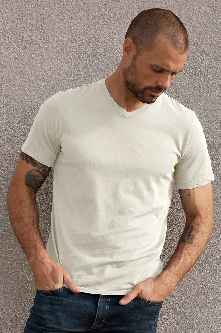 Velvet By Graham & Spencer SAMSEN WHISPER CLASSIC V-NECK TEE 1 Velvet By Graham & Spencer SAMSEN WHISPER CLASSIC V-NECK TEE