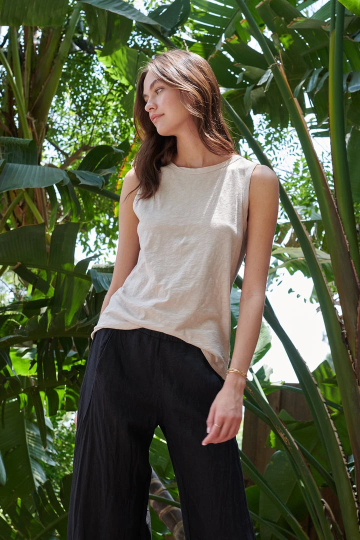 Velvet By Graham & Spencer TAURUS COTTON SLUB TANK 37 Velvet By Graham & Spencer TAURUS COTTON SLUB TANK