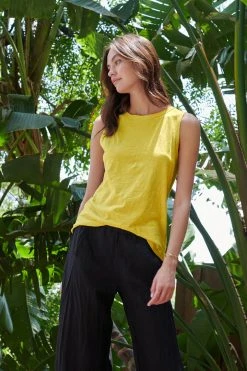 Velvet By Graham & Spencer TAURUS COTTON SLUB TANK 83 Velvet By Graham & Spencer TAURUS COTTON SLUB TANK