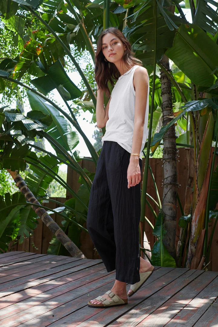 Velvet By Graham & Spencer TAURUS COTTON SLUB TANK 30 Velvet By Graham & Spencer TAURUS COTTON SLUB TANK