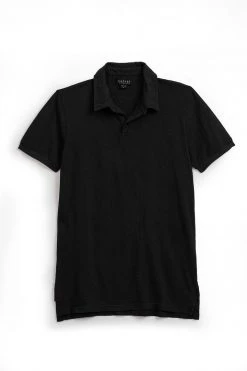 Velvet By Graham & Spencer RANDALL COTTON SLUB POLO Mens