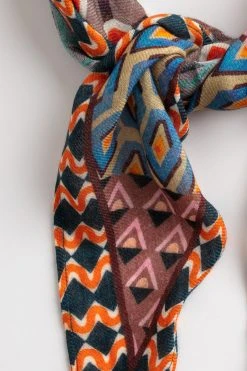 Velvet By Graham & Spencer PRINTED DIAMOND SILK BLEND SCARF BY VISMAYA