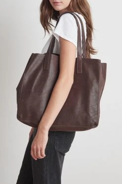 Velvet By Graham & Spencer CLOVER LEATHER TOTE