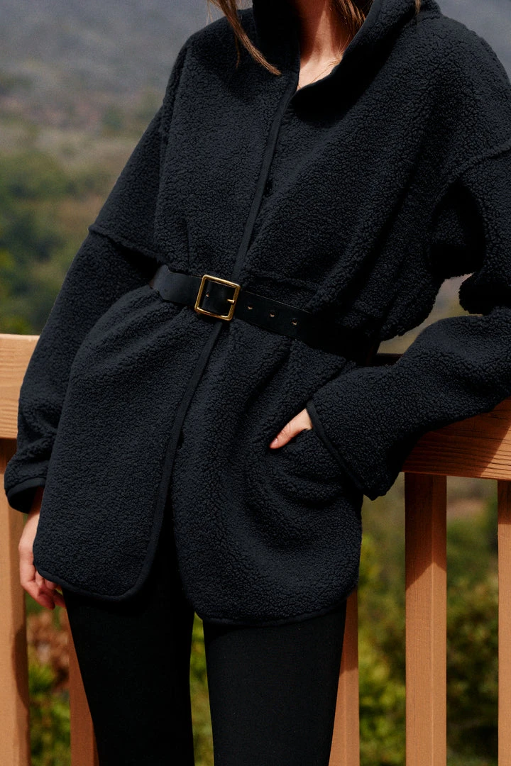 Velvet By Graham & Spencer Womens ALBANY REVERSIBLE LUX SHERPA COAT 6 Velvet By Graham & Spencer Womens ALBANY REVERSIBLE LUX SHERPA COAT