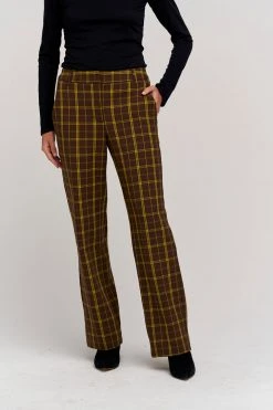 Velvet By Graham & Spencer ALLIE PLAID PANT 7 Velvet By Graham & Spencer ALLIE PLAID PANT