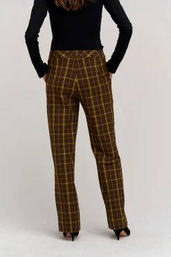 Velvet By Graham & Spencer ALLIE PLAID PANT 8 Velvet By Graham & Spencer ALLIE PLAID PANT