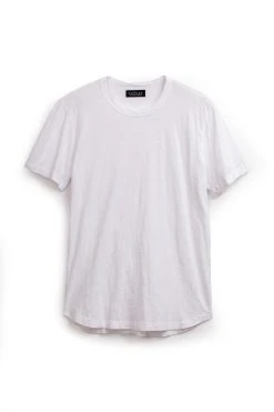 Velvet By Graham & Spencer Mens AMARO CREW NECK SLUB TEE