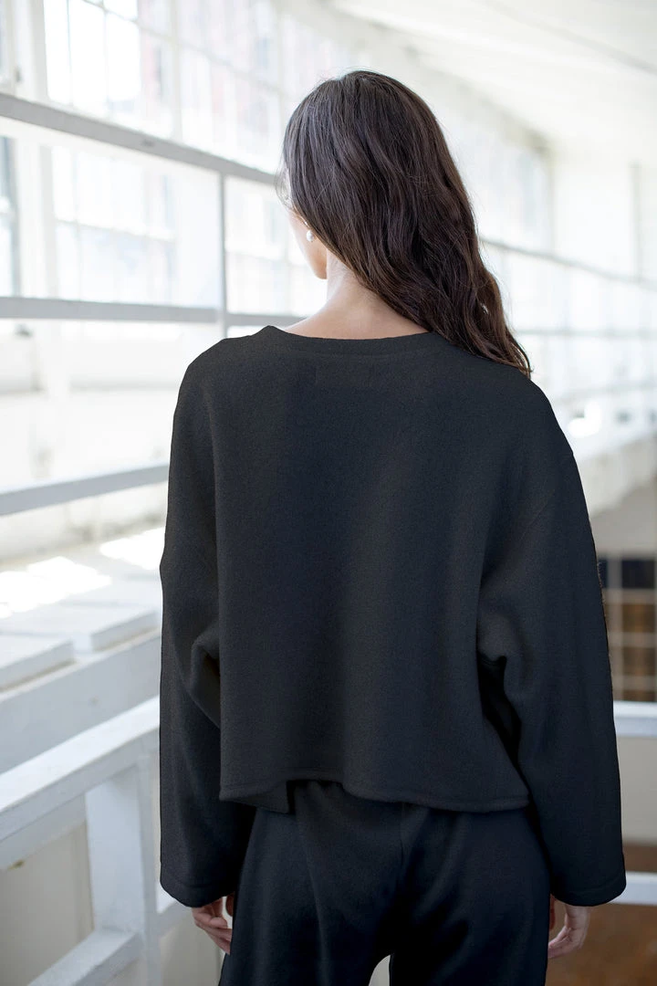 Velvet By Graham & Spencer ARISSA CROPPED SWEATSHIRT 9 Velvet By Graham & Spencer ARISSA CROPPED SWEATSHIRT