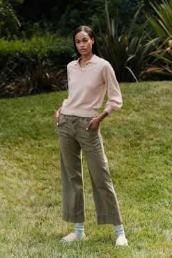 Velvet By Graham & Spencer Womens MYA COTTON CANVAS PANT 15 Velvet By Graham & Spencer Womens MYA COTTON CANVAS PANT