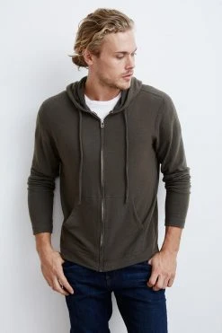 Velvet By Graham & Spencer LOUDON ZIP HOODIE 19 Velvet By Graham & Spencer LOUDON ZIP HOODIE