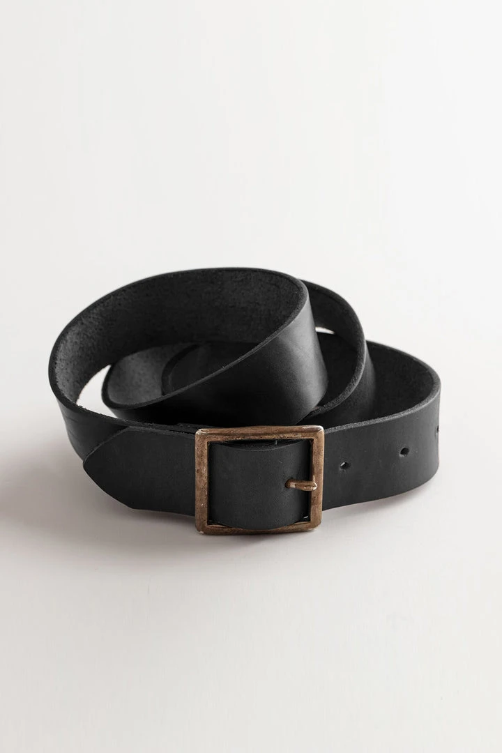Velvet By Graham & Spencer SIMPLE VINTAGE LEATHER BELT 1 Velvet By Graham & Spencer SIMPLE VINTAGE LEATHER BELT