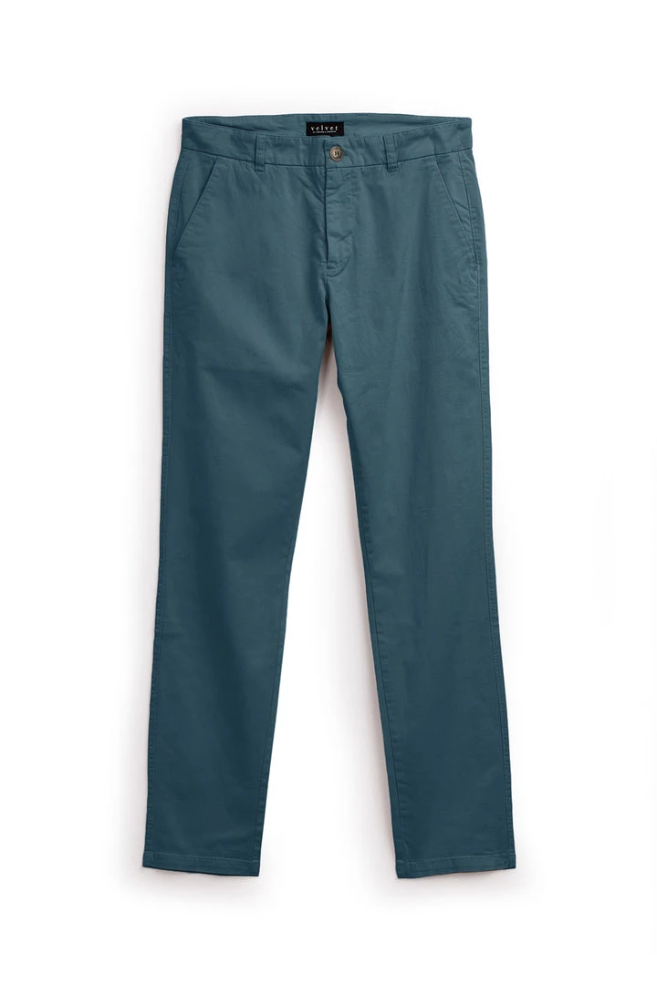 Velvet By Graham & Spencer BROGAN COTTON TWILL PANT 9 Velvet By Graham & Spencer BROGAN COTTON TWILL PANT