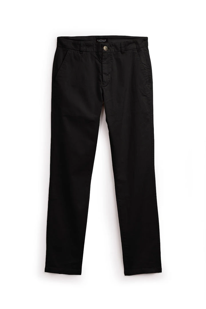 Velvet By Graham & Spencer BROGAN COTTON TWILL PANT 18 Velvet By Graham & Spencer BROGAN COTTON TWILL PANT