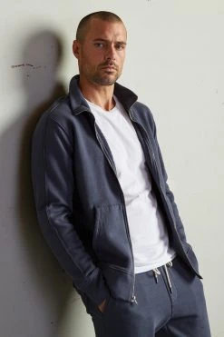 Velvet By Graham & Spencer CLAYTON ZIP UP JACKET Mens 13 Velvet By Graham & Spencer CLAYTON ZIP UP JACKET Mens