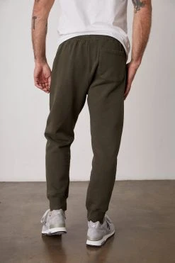 Velvet By Graham & Spencer Mens LEWIS BRUSHED FLEECE JOGGER