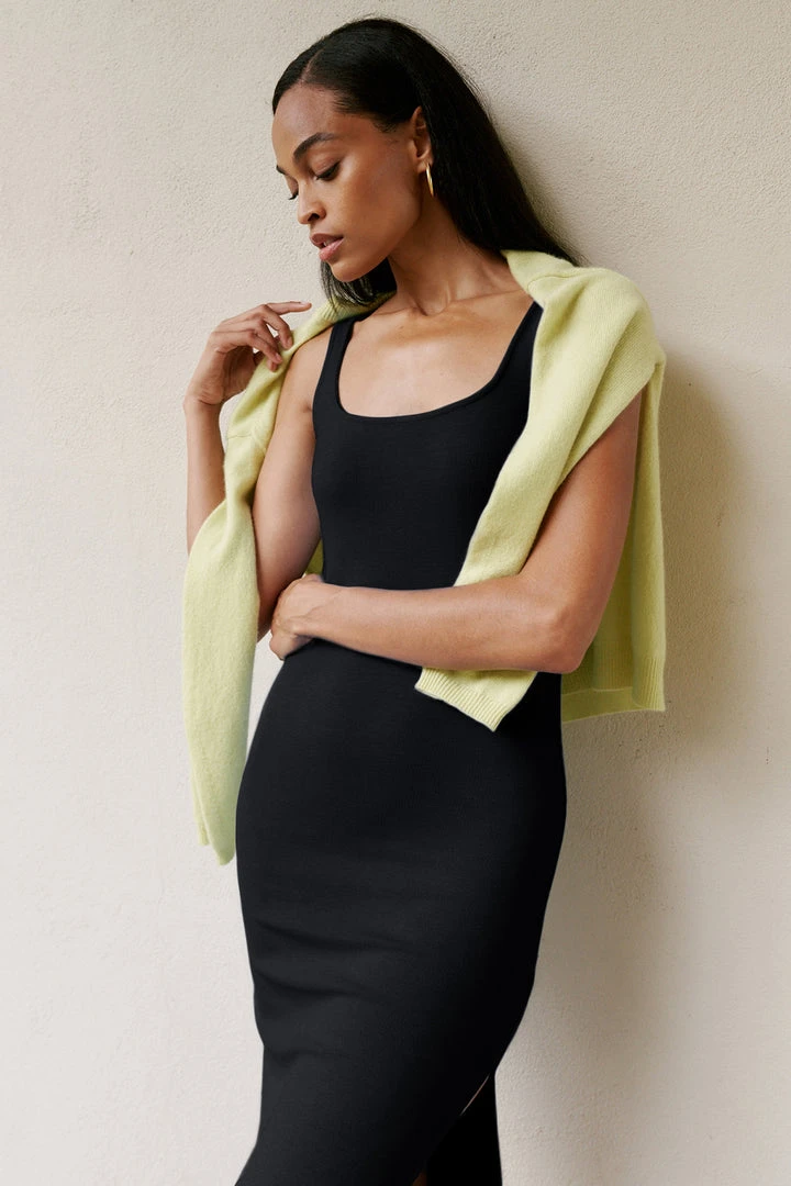 Velvet By Graham & Spencer ASHANTI RIBBED TANK DRESS Womens 1 Velvet By Graham & Spencer ASHANTI RIBBED TANK DRESS Womens