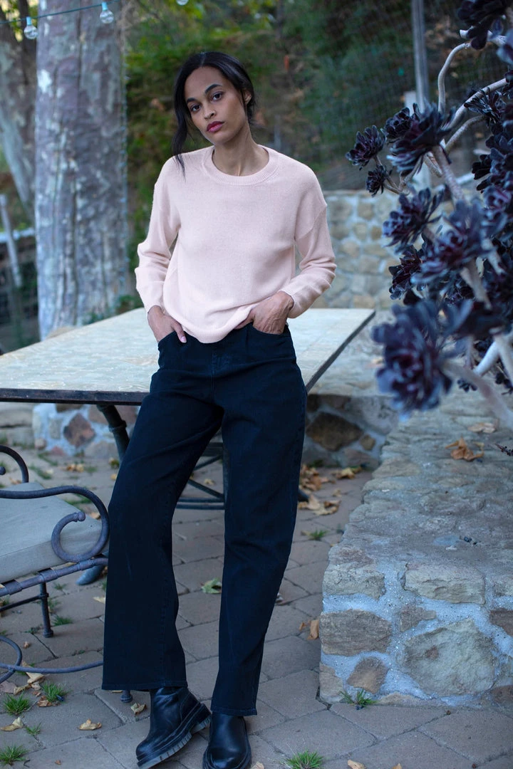 Velvet By Graham & Spencer BRYNNE CASHMERE CREW NECK SWEATER 14 Velvet By Graham & Spencer BRYNNE CASHMERE CREW NECK SWEATER