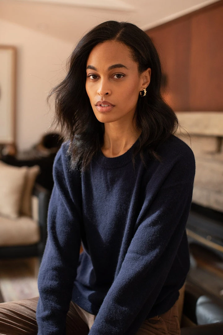 Velvet By Graham & Spencer BRYNNE CASHMERE CREW NECK SWEATER 6 Velvet By Graham & Spencer BRYNNE CASHMERE CREW NECK SWEATER