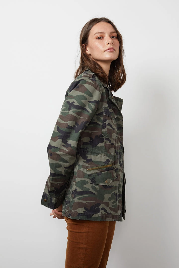 Velvet By Graham & Spencer RUBY LIGHT-WEIGHT ARMY JACKET 7 Velvet By Graham & Spencer RUBY LIGHT-WEIGHT ARMY JACKET